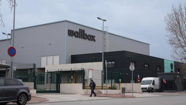 ep archivo   fachada de la sede de wallbox en barcelona