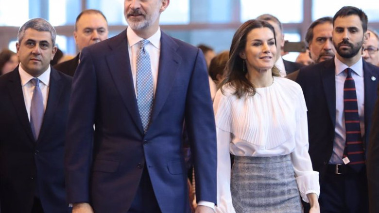 ep archivo los reyes felipe y letizia en fitur 2019 ep archivo los reyes felipe y letizia en fitur 2019