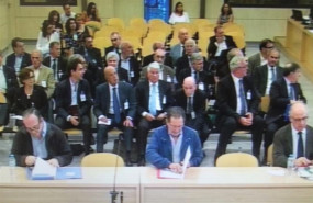 ep banquillo del juicio por la salida a bolsa de bankia imagen tomada en la sesion celebrada el 4 de