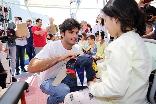 ep carlos sainz charlalos ninos12octubre