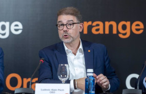 ep el consejero delegado de orange espana ludovic pech ofrece una rueda de prensa para presentar los