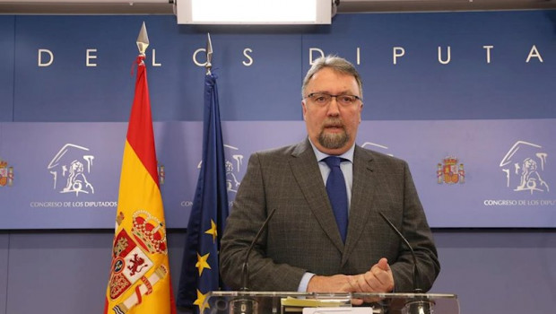 ep el diputado de foro asturias isidro manuel martinez oblanca ofrece una rueda de prensa en el