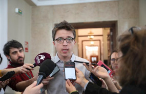 ep el diputado de mas pais inigo errejon ofrece declaraciones a los medios de comunicacion despues