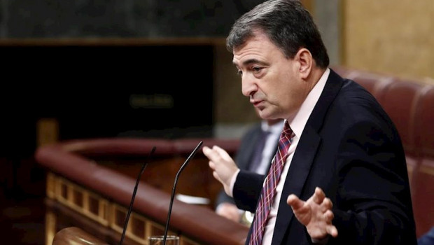 ep el portavoz del pnv aitor esteban durante el pleno extraordinario para explicar la declaracion