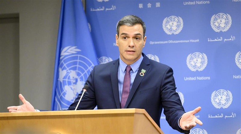 ep el presidente del gobierno en funciones pedro sanchez en la onu