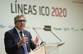 ep el presidente del instituto de credito oficial jose carlos garcia de quevedo durante su