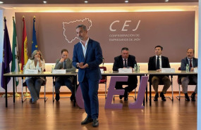 ep el vicesecretario de economia del pp juan bravo este viernes durante su reunion con la