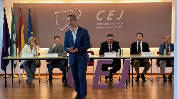 ep el vicesecretario de economia del pp juan bravo este viernes durante su reunion con la