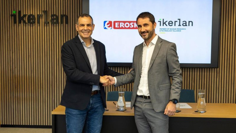 Eroski e Ikerlan firman un acuerdo para "liderar la innovacion tecnológica" en la distribución alimentaria | EROSKI ep eroski e ikerlan firman un acuerdo para liderar la innovacion tecnologica en la distribucion