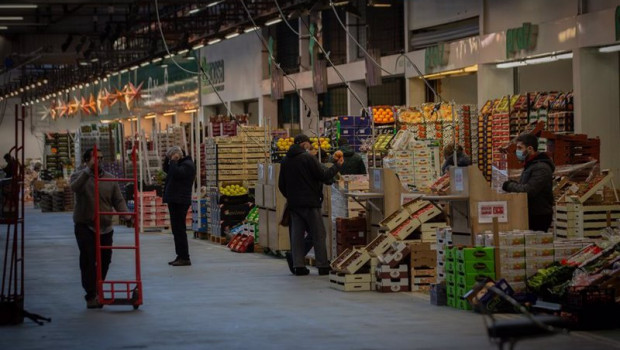 ep frutas y verduras en mercabarna en barcelona
