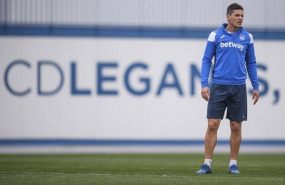 ep guido carrillo entrenando con el cd leganes