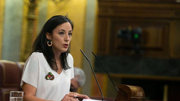 ep isabel franco diputada de unidas podemos defiende la pnl por la que se insta al gobierno a