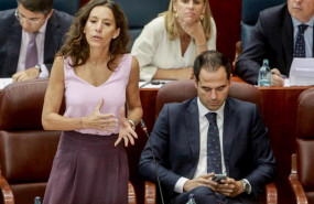 ep la consejera de presidencia de la comunidad de madrid maria eugenia carballedo interviene desde