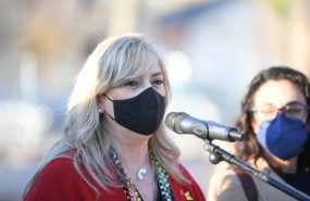 ep la consellera violant cervera en una visita institucional en mataro