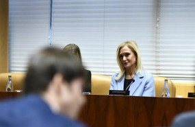 ep la expresidentala comunidadmadrid cristina cifuentes comparececomisioninvestigacionlas presuntas irregularidades producidasinstitutoderecho publicola universidad rey juan carlosotras
