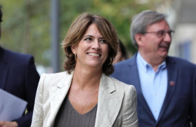 ep la ministra de justicia en funciones dolores delgado a su llegada a la reunion con organizaciones
