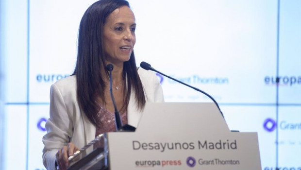 ep la presidenta del grupo red electrica beatriz corredor interviene en un desayuno informativo de