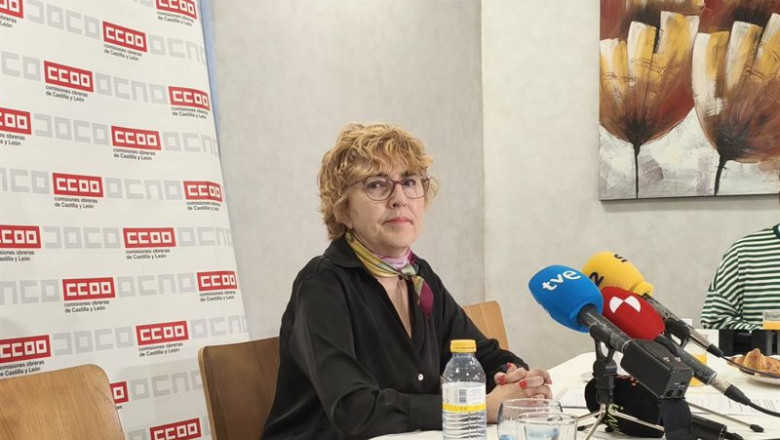 ep la secretaria general de ccoo castilla y leon ana fernandez de los muros