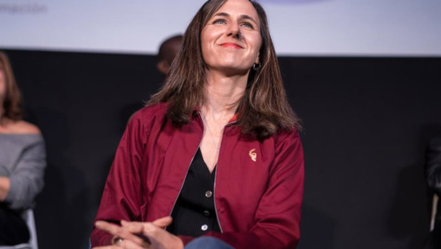 ep la secretaria general de podemos ione belarra durante una intervencion en la universidad de otono