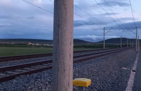 ep linea ferroviaria en la que se ha producido el robo de cobre y la averia en la catenaria