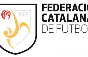 ep logotipo de la federacio catalana de futbol fcf