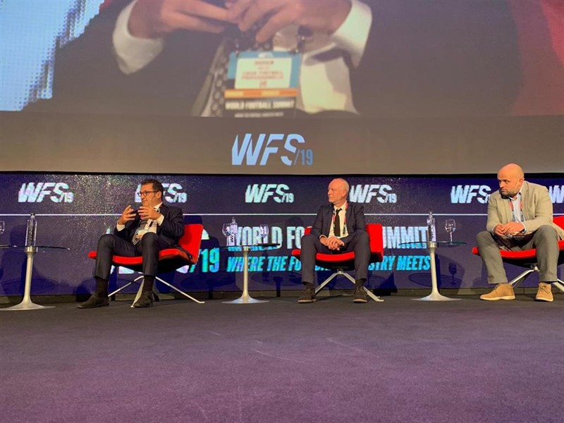 ep los ceo de las ligas francesa y danesa de futbol en world football summit