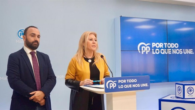 ep los diputados nacionales por el pp mario cortes y carolina espana en una imagen de archivo