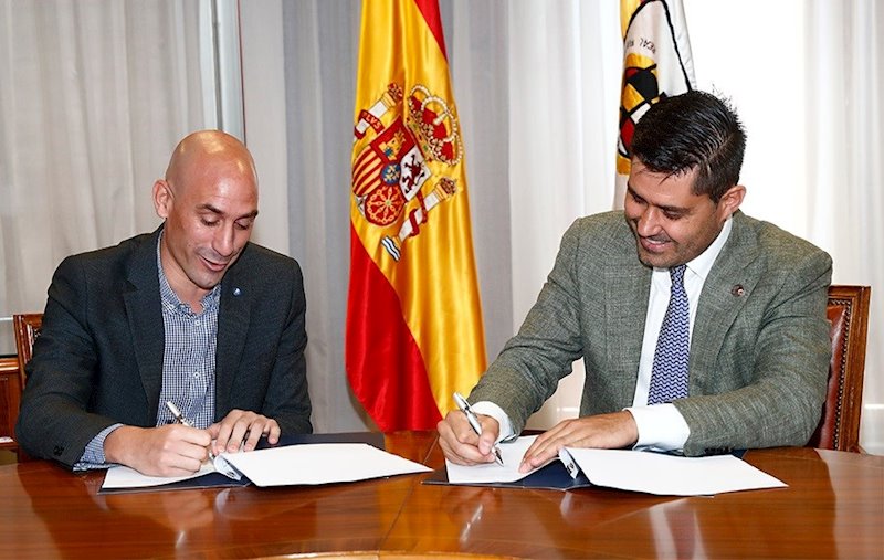 Luis Rubiales David Aganzo RFEF AFE fondo garantía salarial Tercera | RFEF ep luis rubiales david aganzo rfef afe fondo garantia salarial tercera