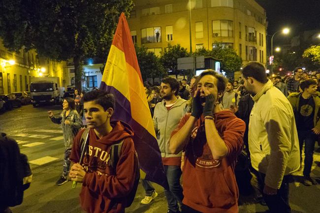 Manifestación antifascista en Sevilla | EUROPA PRESS ep manifestacion antifascistasevilla