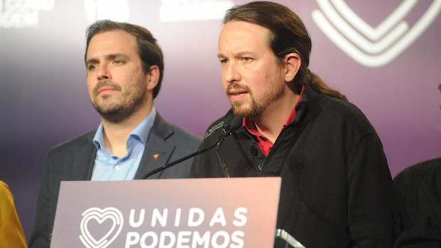 ep pablo iglesias y alberto garzon en una imagen de archivo