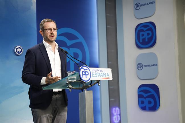 Rueda de prensa del vicesecretario de Organización del Partido Popular, Javier M | Marta Fernández Jara - Europa Press ep ruedaprensavicesecretarioorganizacionpartido popular javier m