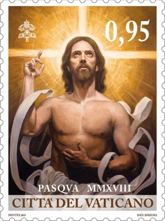 Sello para la Pascua de Resurrección 2018 | OFICINA FILATÉLICA Y NUMISMÁTICA DEL VATICANO. ep sellola pascuaresurreccion 2018