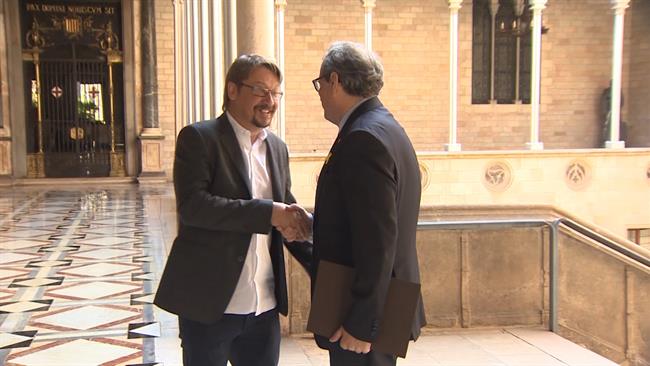 Torra y Domenech reunidos | EUROPA PRESS ep torradomenech reunidos