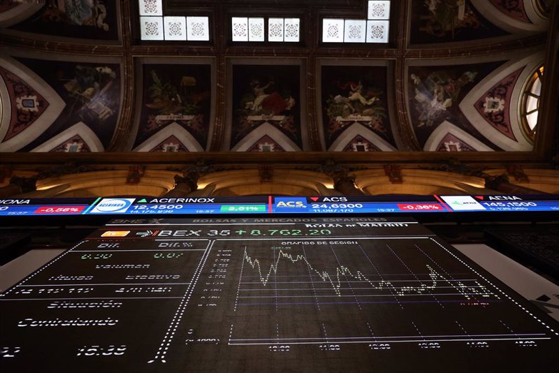 Cierre bajista para el Ibex, que pierde los 8.800 puntos y se aleja de resistencias