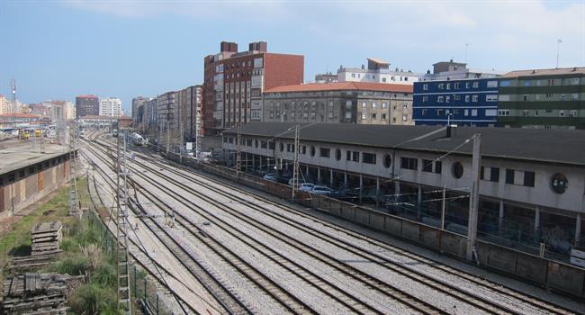 Vías del tren en Santander | EUROPA PRESS ep viastrensantander